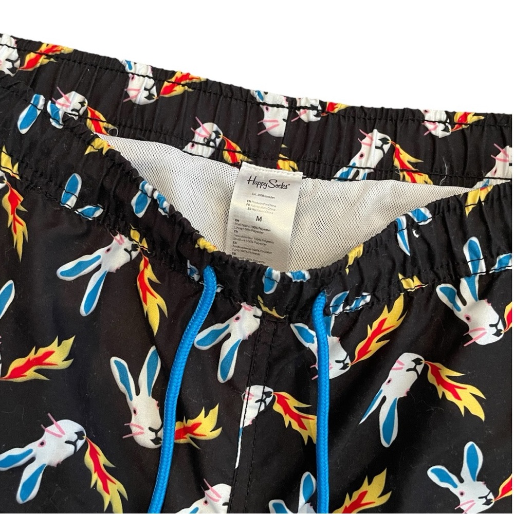 Happy Socks - Fire Rabbit swimming shorts